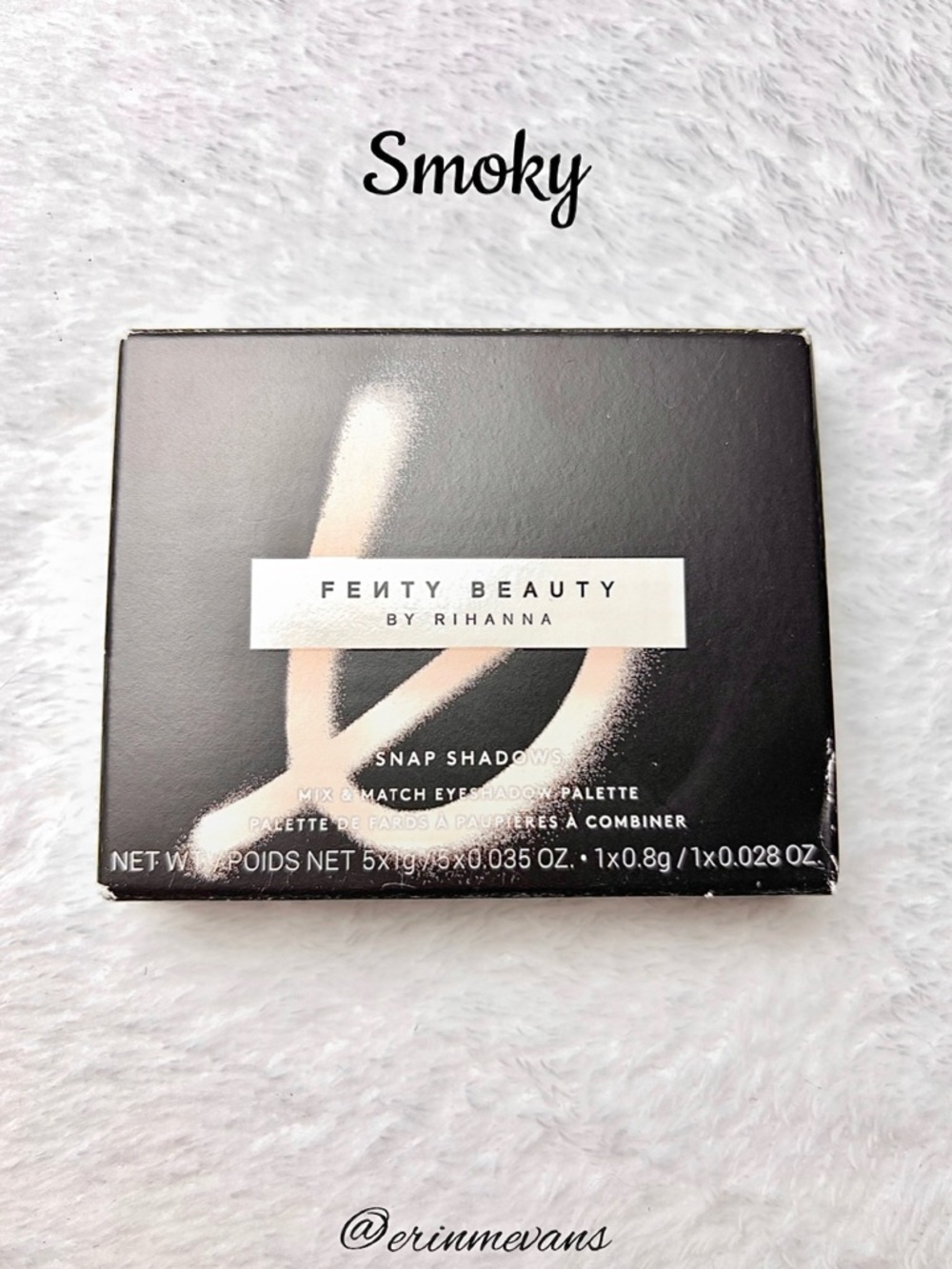 Fenty Beauty Snap Shadow Mix & Match Eyeshadow Palette in 6 Smoky New